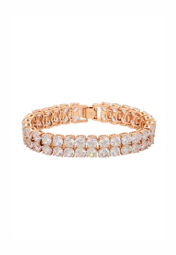 Armband - rose gold-coloured white
