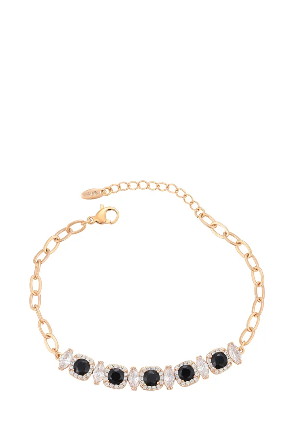 Armband - rose gold-coloured/black