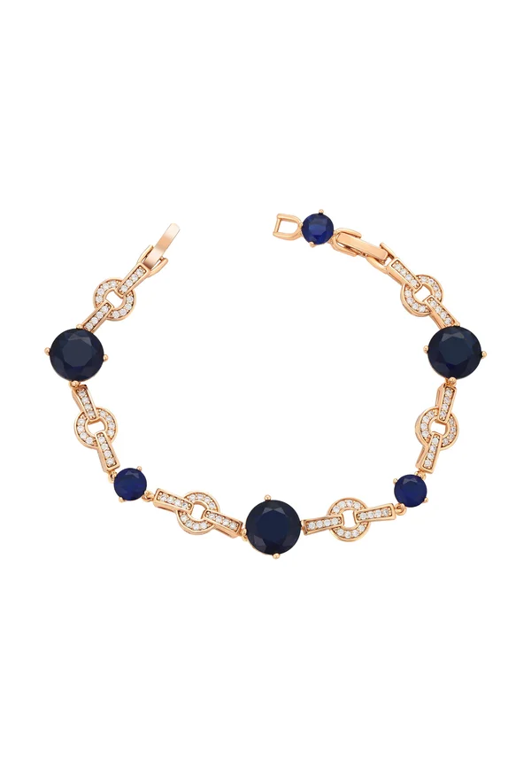 Armband - rose gold navy