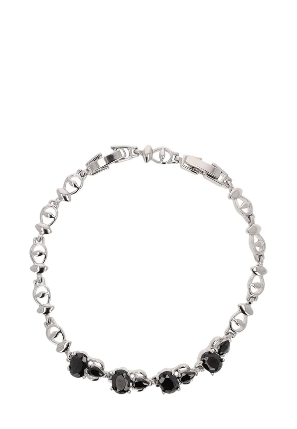 Armband - silver-coloured/black