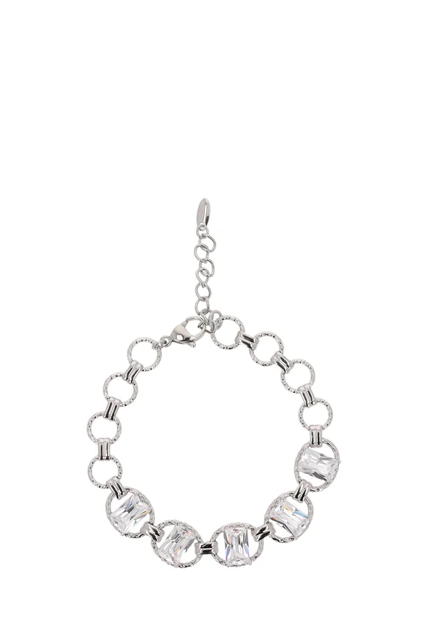 Armband - silver-coloured/white