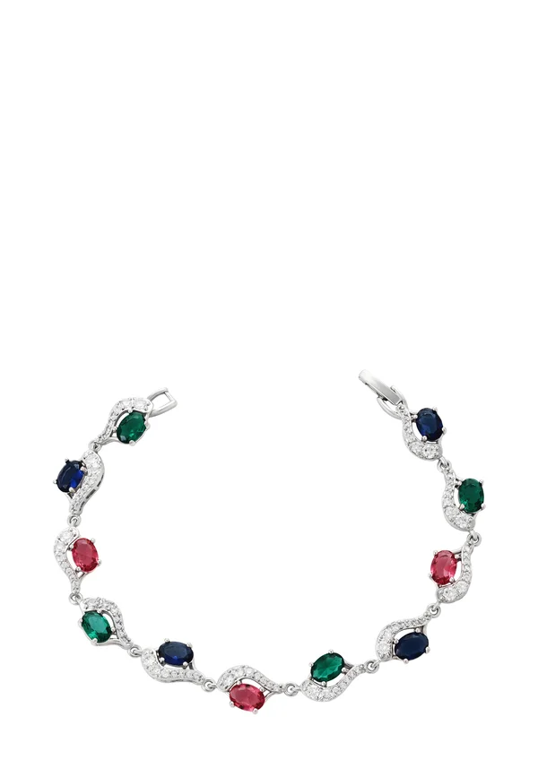 Armband - silver multicolor