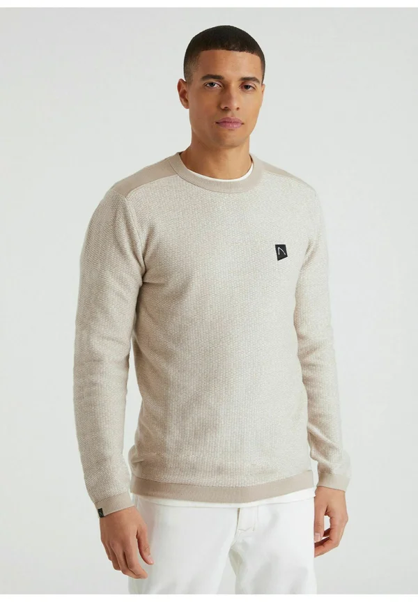 ARMOR MIXED - Strickpullover - beige