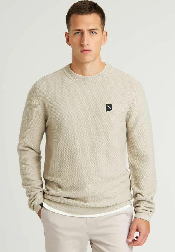 ARMOR - Strickpullover - light grey