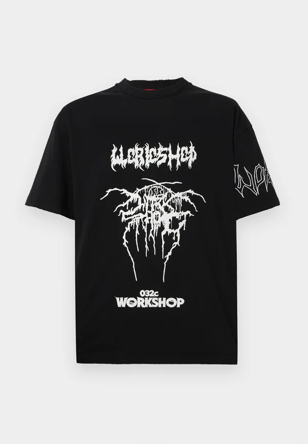 ARMOUR UNISEX - T-Shirt print - faded black