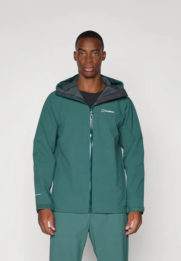 ARNABY HOODED - Hardshelljacke - dark green