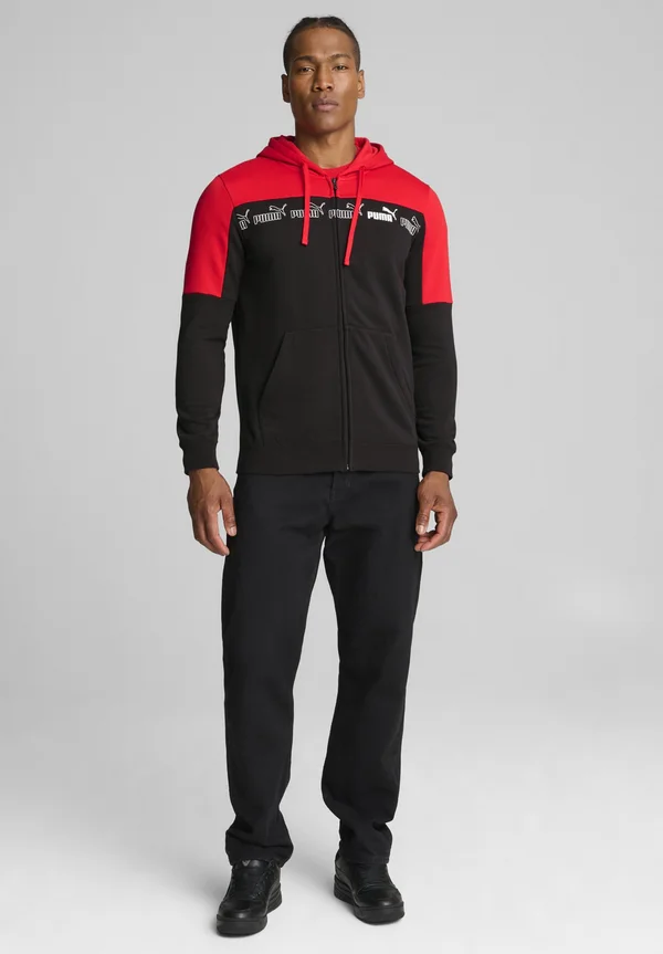 AROUND THE BLOCK - Sweatjacke - for all time red
