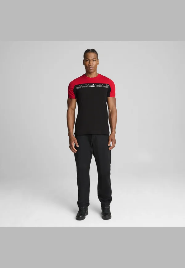 AROUND THE BLOCK - T-Shirt print - for all time red