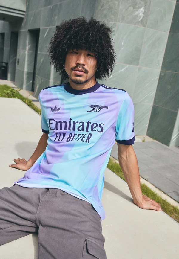 ARSENAL 24/25 THIRD - Vereinsmannschaften - clear aqua/light flash purple