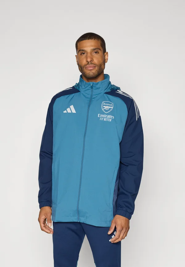 ARSENAL FC 25/26 TIRO 25 COMPETITION ALL WEATHER JACKET - Vereinsmannschaften - blanch blue