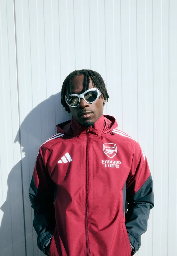 ARSENAL FC 25/26 TIRO 25 COMPETITION EUROPEAN ALLWEATHER JACKET - Regenjacke / wasserabweisende Jacke - team coll burgundy/dark grey