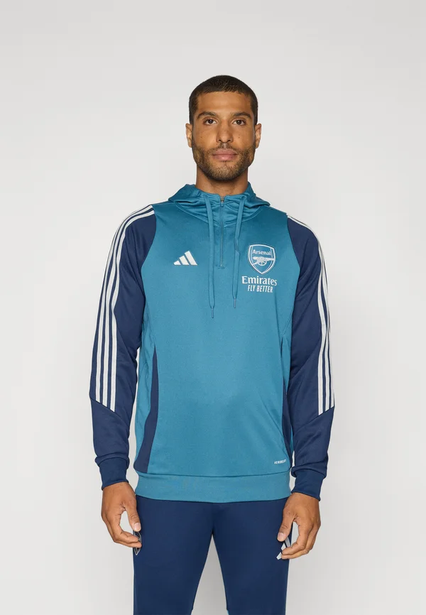 ARSENAL FC 25/26 TIRO24 TRAINING HOODIE - Vereinsmannschaften - blanch blue