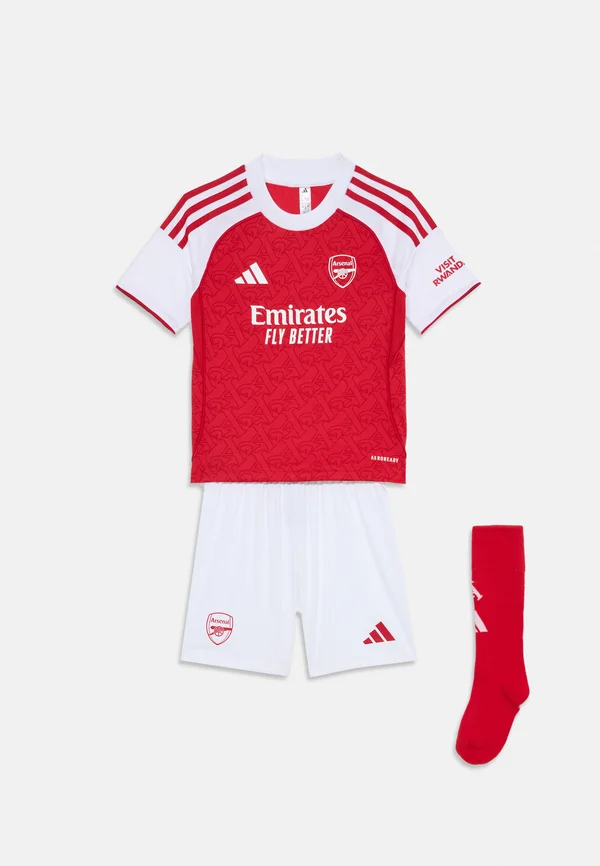 ARSENAL FC HOME KIDS SET UNISEX - Fußball-Trikot - better scarlet/white