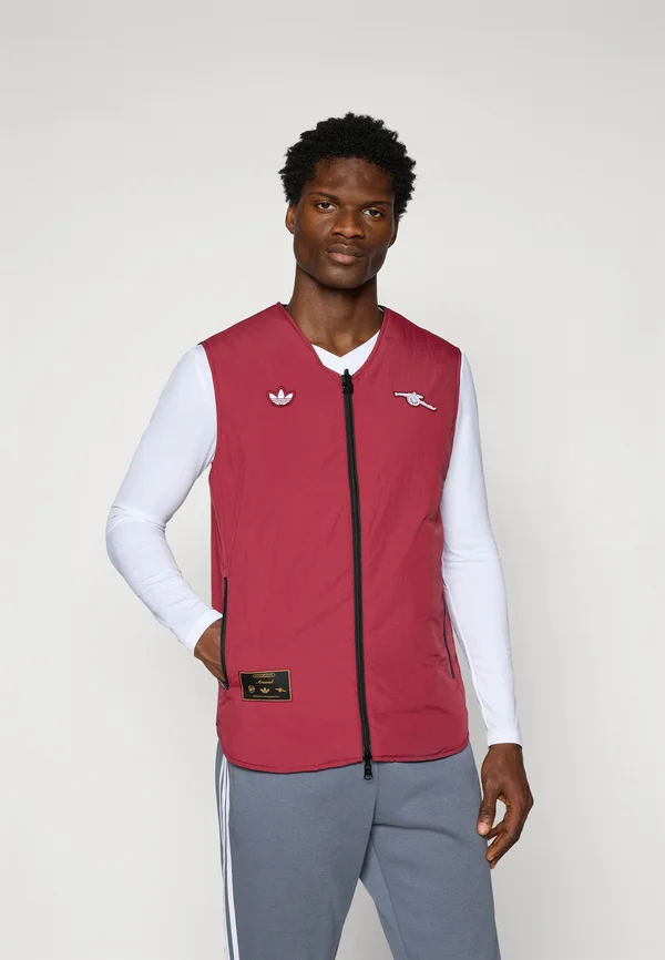 ARSENAL FC ICON VEST - Weste - team coll burgundy/black