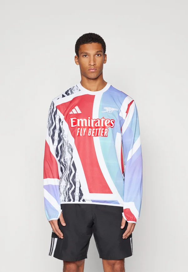 ARSENAL FC PRE MATCH WARM - Langarmshirt - better scarlet/white/black/clear aqua
