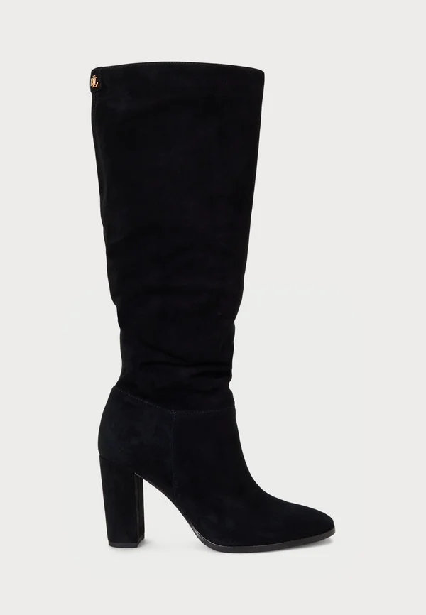ARTIZAN SUEDE TALL BOOT - High Heel Stiefel - black
