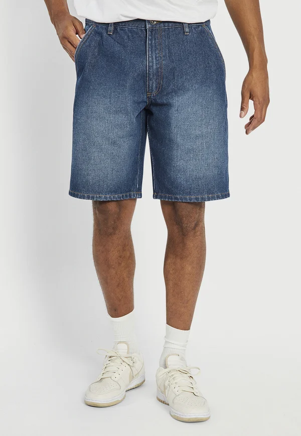ASHER LOOSE FIT - Jeans Shorts - dark blue
