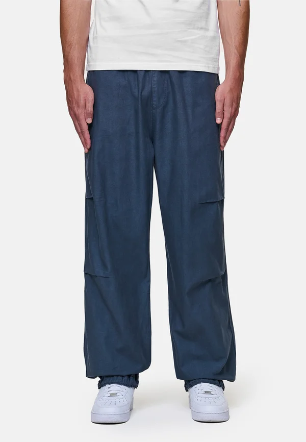 ASHTON PARACHUTE PANTS - Stoffhose - blue stone