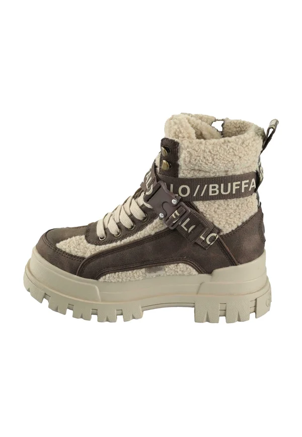 ASPHA COM - Snowboot/Winterstiefel - brown beige