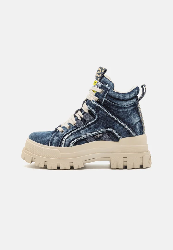 ASPHA MID - Sneaker high - blue