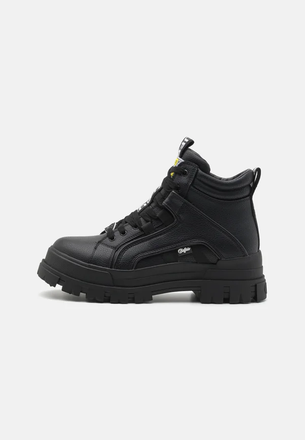 ASPHA  - Schnürstiefelette - black