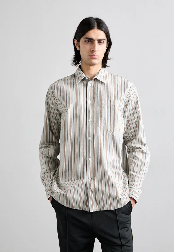ASTER FUN PINSTRIPE SHIRT - Hemd - grey