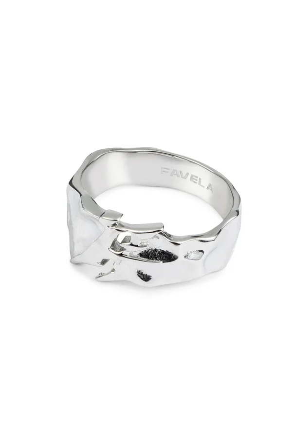 ASTEROID UNISEX - Ring - silver-coloured