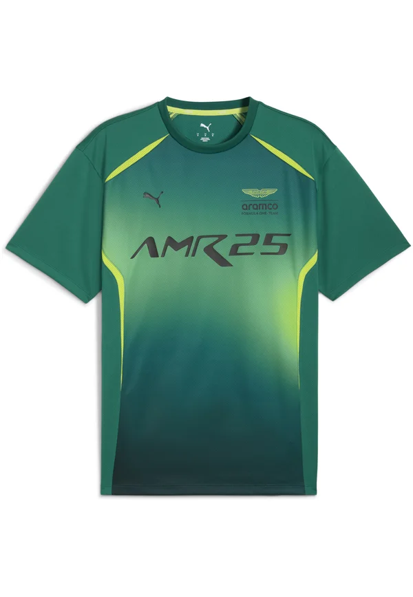 ASTON MARTIN ARAMCO F1® TEAM&NBSP;LIFESTYLE TRIKOT - T-Shirt print - green lux