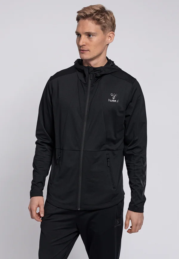 ASTON - Sweatjacke - black