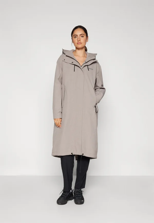 ASTRID PARKA - Hardshelljacke - ash brown