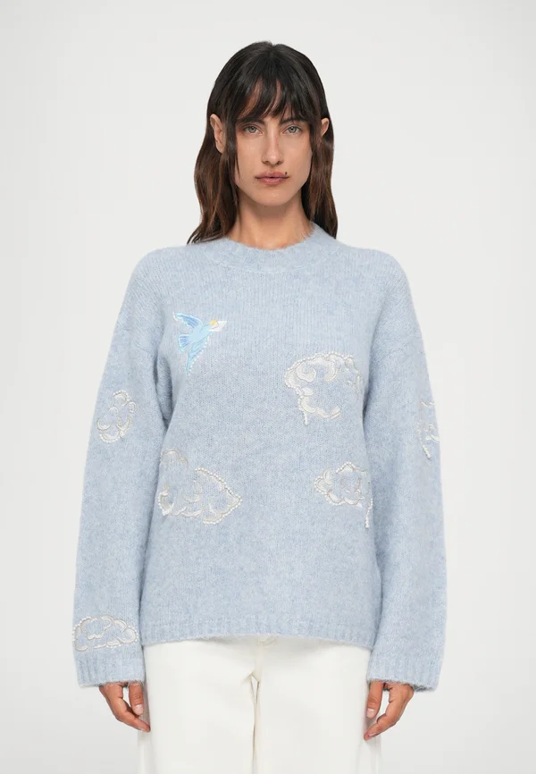 ASTRID SWEATER - Strickpullover - sky