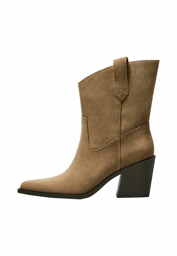 ASYMMETRIC - Cowboy-/Bikerstiefelette - sand
