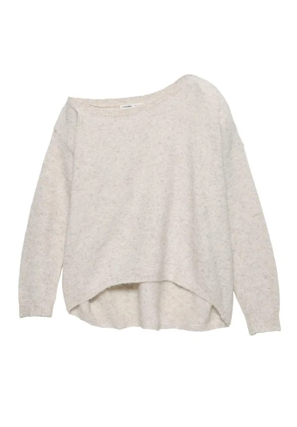 ASYMMETRIC - Strickpullover - sand