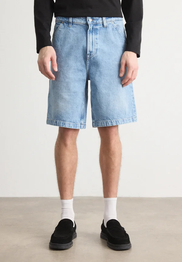 ATACAMA BO - Jeans Shorts - light pastel blue