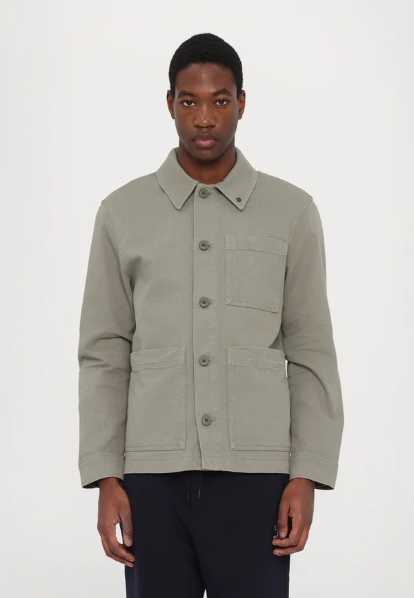 ATELIER JACKET - Jeansjacke - olive green