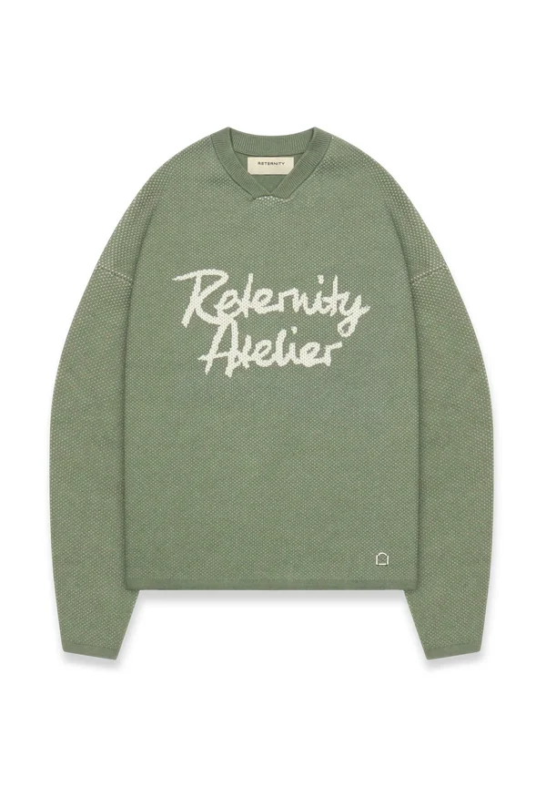 ATELIER - Strickpullover - green