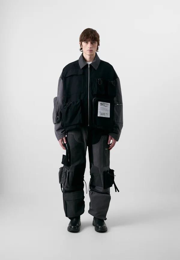 ATELIER UTILITY JACKET UNISEX - Jeansjacke - black