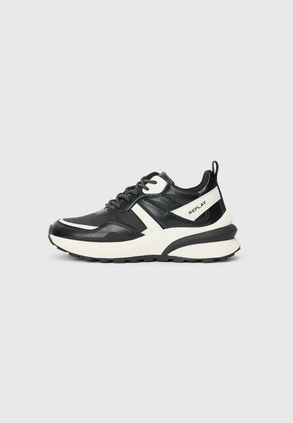 ATHENA - Sneaker low - black/milk