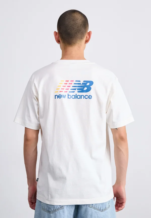 ATHLETICS LOGO - T-Shirt print - sea salt