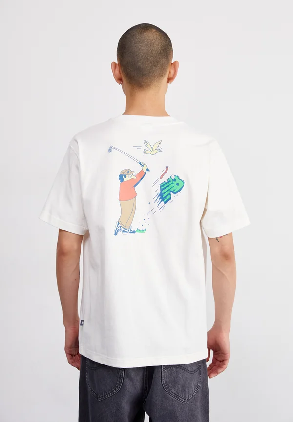 ATHLETICS RELAXED GOLF CARTOON - T-Shirt print - sea salt