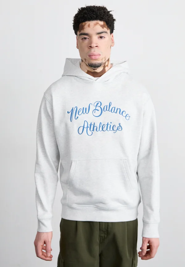 ATHLETICS RELAXED LEAGUE HOODIE - Sweatshirt - ash heather