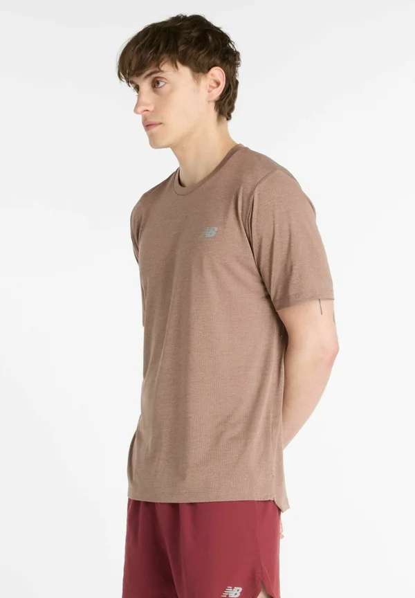 ATHLETICS - T-Shirt basic - earth shadow heather