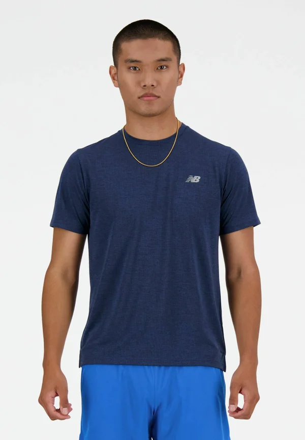 ATHLETICS - T-Shirt basic - nb navy heather