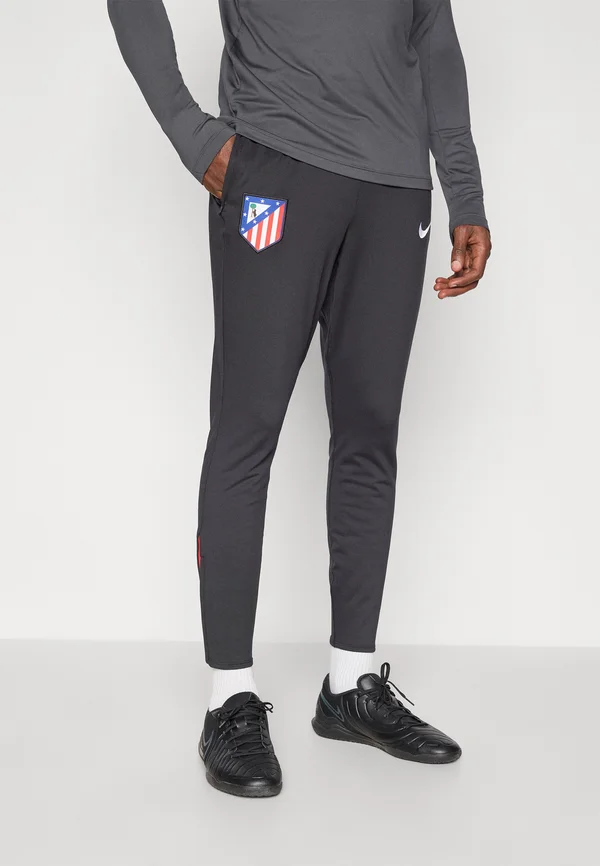 ATLETICO MADRID PANT - Jogginghose - black/sport red/white