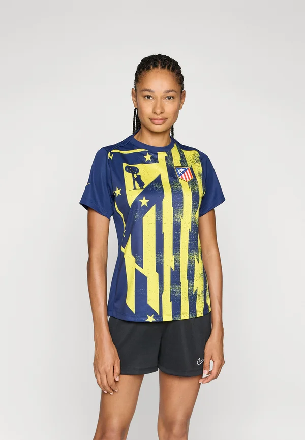 ATLÉTICO MADRID ACADEMY PRO AWAY - Sport T-Shirt - binary blue/vibrant yellow