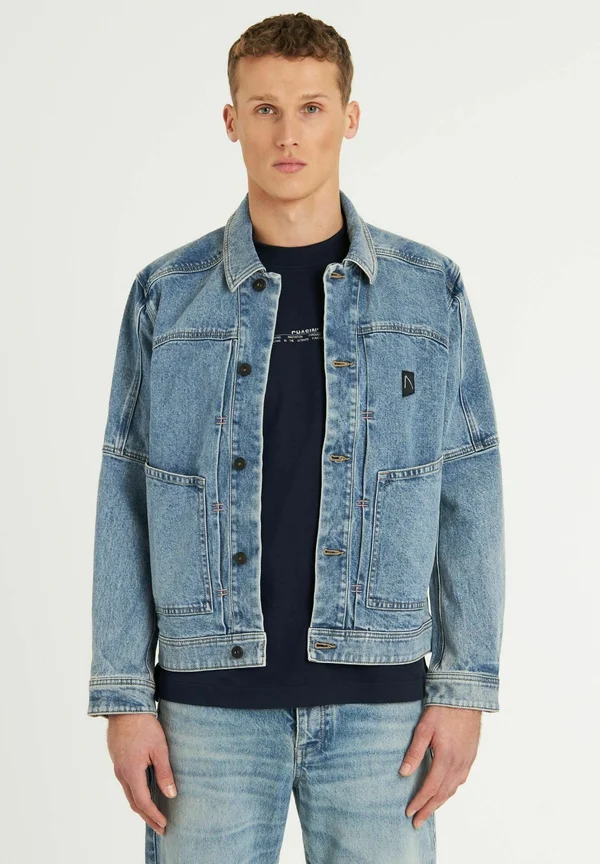 Atom Jacket - Jeansjacke - blue
