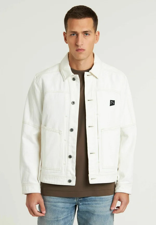 Atom Jacket - Jeansjacke - white