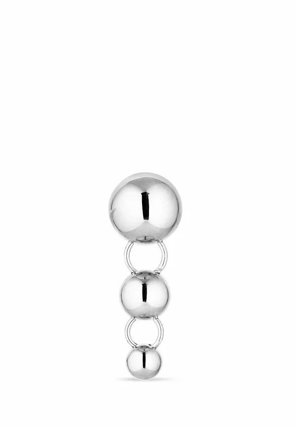 ATOMIC DROP STUD - Einzelner Ohrring - silver coloured
