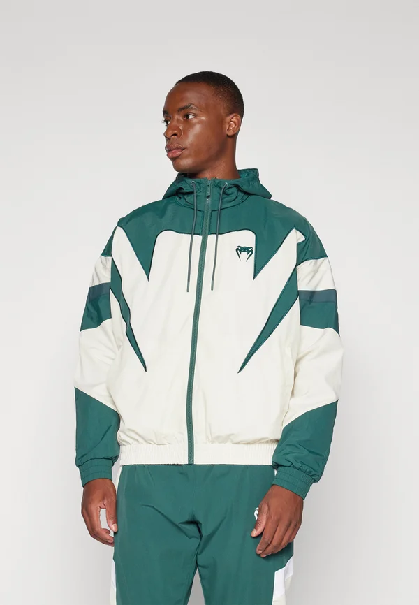 ATTACK 90 HOODIES - Trainingsjacke - forest green/ice