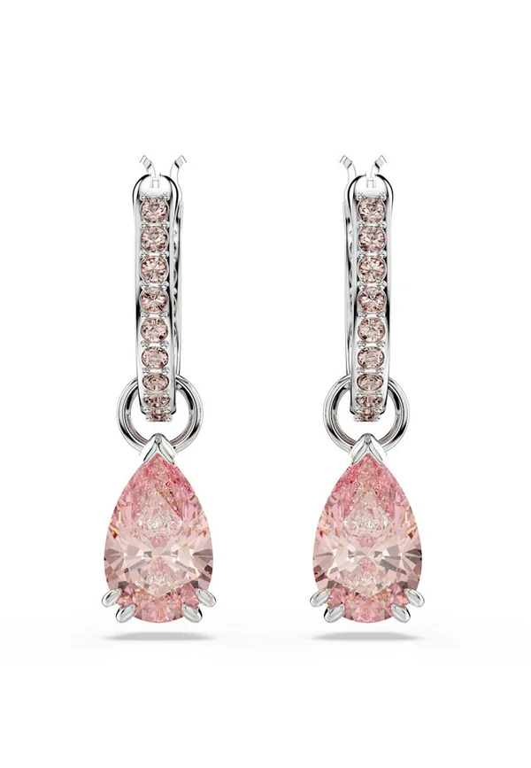 ATTRACT DROP PEAR CUT TONE PLATED - Ohrringe - pink